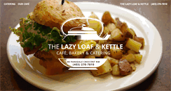 Desktop Screenshot of lazyloafandkettle.com